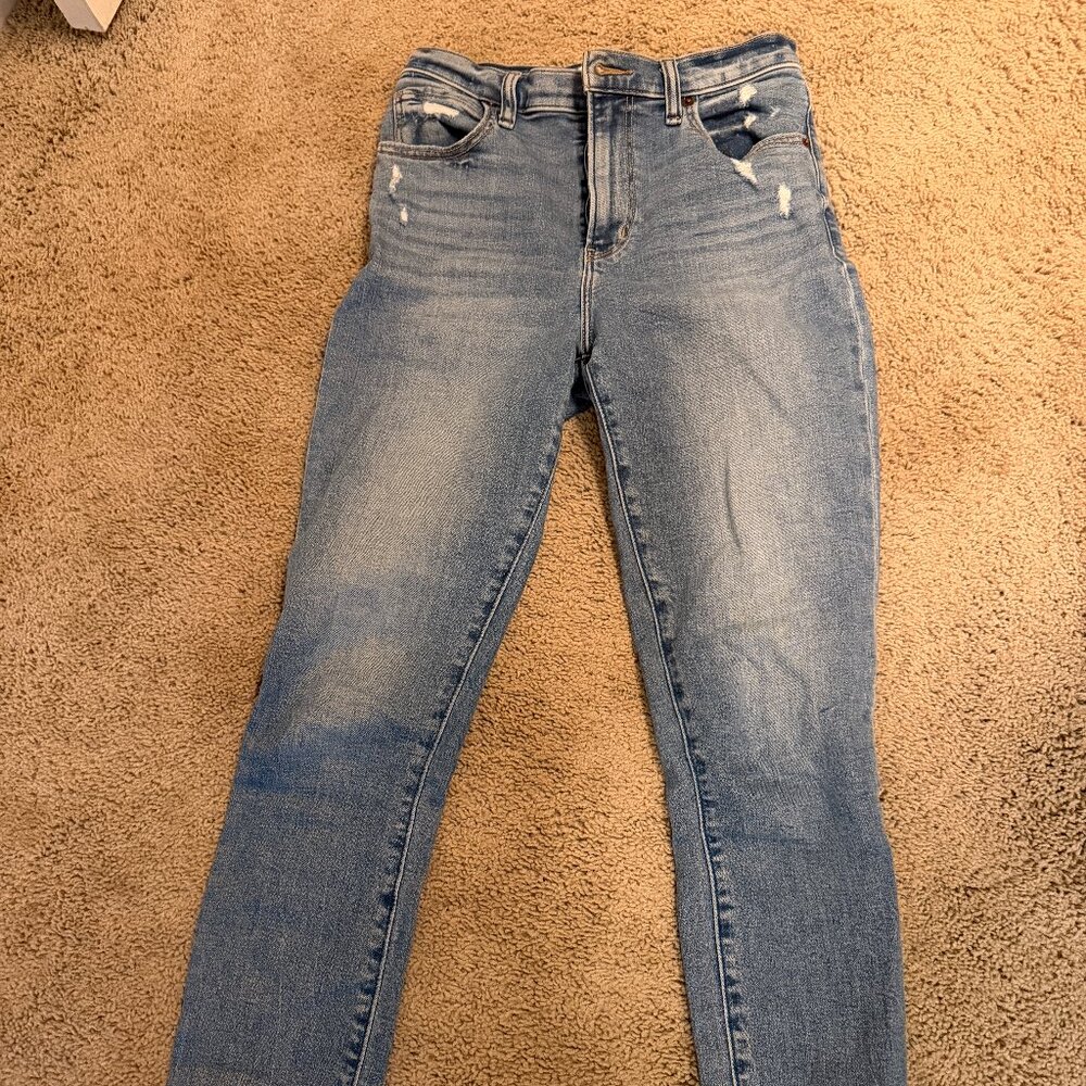 Abercrombie Super Skinny High Rise Jeans